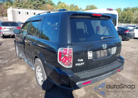 2007 Honda Pilot Ex-L из США, поврежденный, VIN 5FNYF18587B029152